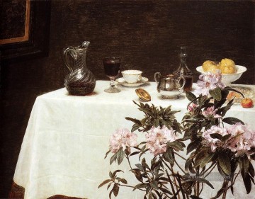  blumen galerie - Stillleben Ecke Eines Tabelle Blumenmaler Henri Fantin Latour